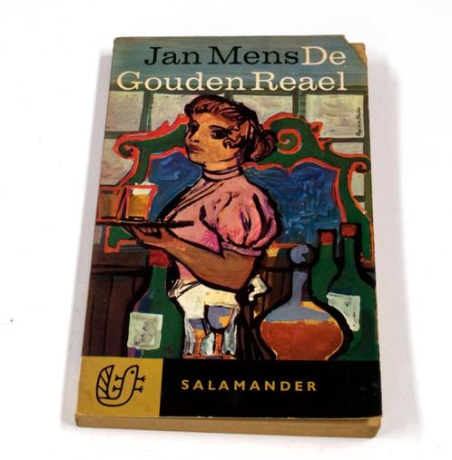 Boek Jan Mens - de Gouden Reael Salamander 1962 CE606, Boeken, Romans, Gelezen, Verzenden