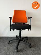 BMA Axia 2.2 - 8Z 2D armpads - lage rug - bestaand oranje me, Werkplek, Ophalen of Verzenden, Gebruikt, Stoel