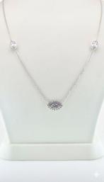 Halsketting - 14 karaat Witgoud - 2.30ct. tw. Diamant, Nieuw