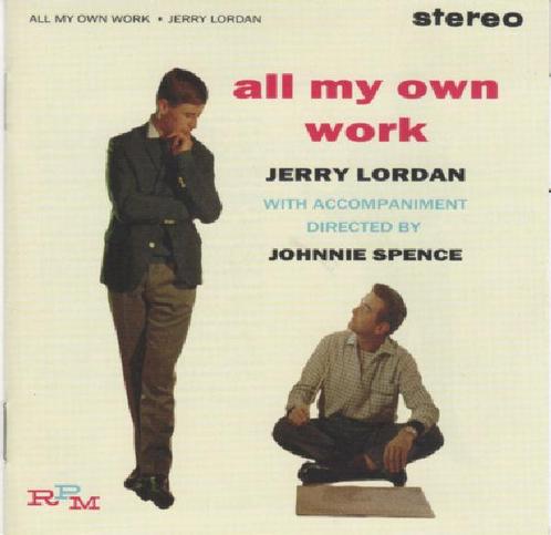 cd - Jerry Lordan - All My Own Work, Cd's en Dvd's, Cd's | Overige Cd's, Zo goed als nieuw, Verzenden
