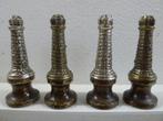 Vintage Jeu déchecs en bronze ITALFAMA Echiquier imitation