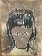 Lino Tardia (1938-2021) - Ritratto stilizzato, Antiek en Kunst