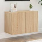 vidaXL Tv-meubel wandgemonteerd 60x30x41 cm sonoma, Huis en Inrichting, Kasten | Televisiemeubels, Verzenden, Nieuw, 50 tot 100 cm