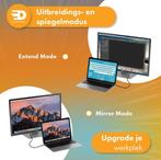 2dekans | USB C naar Displayport Kabel - 8K 60Hz 4K 120Hz -, Ophalen of Verzenden, Zo goed als nieuw