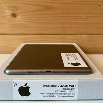 Apple iPad Mini 2 zwart 32GB 7,9 WiFi (4G) + garantie beschikbaar voor biedingen