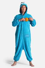 Onesie Koekiemonster Pak Kostuum M-L Blauw Koekiemonsterpak, Carnaval, Maat 48/50 (M), Nieuw, Ophalen of Verzenden