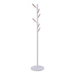 Staande kapstok Nacka kledingrek 172 cm wit en houtkleurig [, Huis en Inrichting, Verzenden, Nieuw
