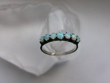 Zilver, Opalen - Ring - Art Deco-stijl beschikbaar voor biedingen