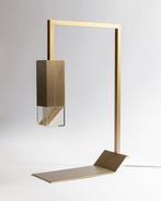 Formaminima - Tafellamp - Lamp/Twee Messing RE 01 - Glas,, Antiek en Kunst, Kunst | Designobjecten