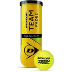 Dunlop Team Padel ballen - Dunlop Padel Ballen - BestelPadel, Sport en Fitness, Padel, Ophalen of Verzenden, Nieuw