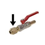Messing nozzlehouder voor kogelkraan PP-TP 0049, Ophalen of Verzenden, Nieuw