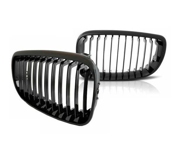 Grill Nieren BMW E87/E81/E82/E88 09.07-13 Glans Zwart, Auto-onderdelen, Overige Auto-onderdelen, Ophalen of Verzenden