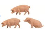 POLA 331895 Varkens 3 ST. (1:22,5, Figuren, Scenery), Hobby en Vrije tijd, Modelbouw | Figuren en Diorama's, Ophalen of Verzenden