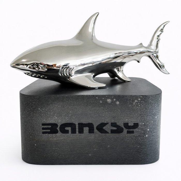 Daluxe Art - Banksy Shark Inspired, Antiek en Kunst, Kunst | Designobjecten