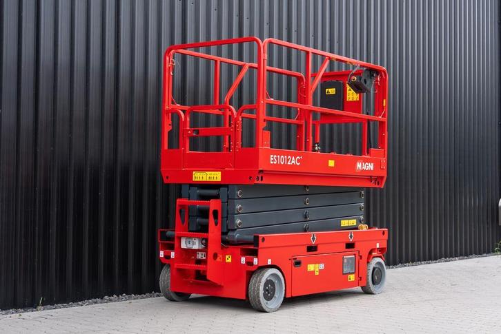 Schaarhoogwerker 10M | 450 kg draagvermogen | Lithium LFP, Zakelijke goederen, Machines en Bouw | Liften, Steigers en Ladders