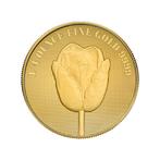 Gouden Nederlandse Tulp munt 1/4 troy ounce, Verzenden