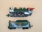 Bachmann H0 - Stoomlocomotief met tender (1) - Kerst /, Hobby en Vrije tijd, Modeltreinen | H0, Nieuw