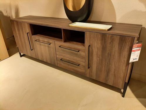 Dressoir Sparcia - dark almond **SHOWROOMMODEL**, Huis en Inrichting, Kasten | Dressoirs, Nieuw