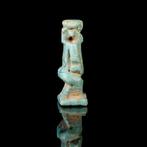 Oud-Egyptisch Geëmailleerde Samengestelde Pataikos Amulet