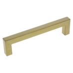 Meubelgreep vierkant 12x12x160 mm - mat goud, Doe-het-zelf en Verbouw, Hang- en Sluitwerk, Verzenden, Nieuw