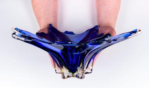 Schotel - Muranoglas - Vintage Murano glazen schaal, Antiek en Kunst, Curiosa en Brocante