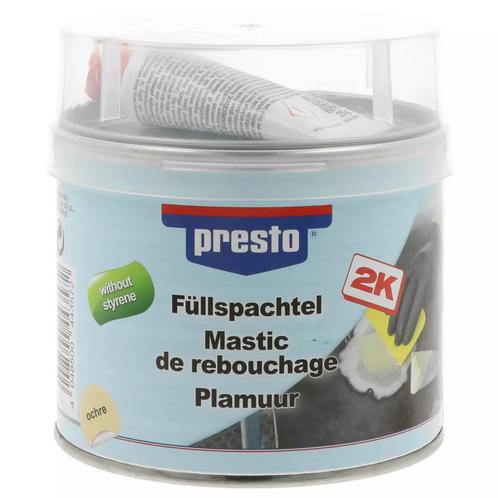 Presto Polyesterplamuur - met minerale vulstoffen - 1 kil..., Auto-onderdelen, Klein materiaal, Nieuw, Ophalen of Verzenden