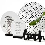 Zoedt - Muurcirkel standaard zwart hout - 13cm, Verzenden, Nieuw