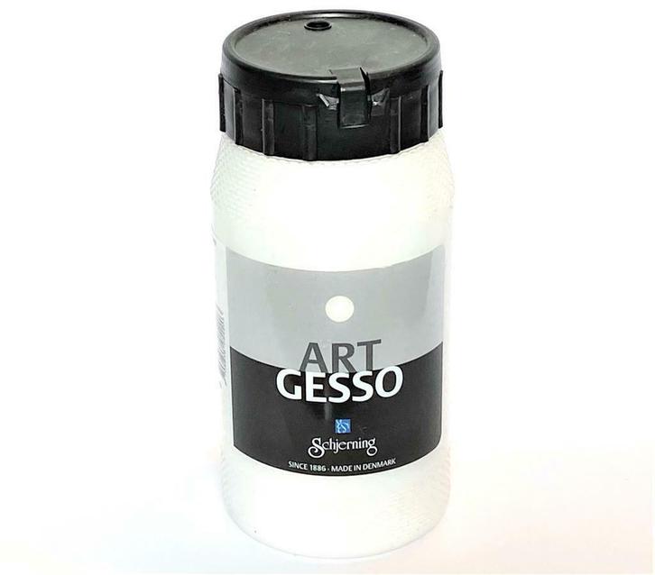 Art Gesso Wit 500 ml. - 500 ml., Hobby en Vrije tijd, Knutselen, Nieuw, Verzenden