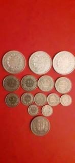Frankrijk, Zwitserland. lot de 15 pièces  3 pièces