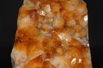 Citrine Geode - Hoogte: 155 mm - Breedte: 115 mm- 2560 g -, Verzamelen, Mineralen en Fossielen