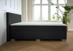 ACTIE! Boxspring Nantes 160 200 Zwart, Huis en Inrichting, Slaapkamer | Boxsprings, Nieuw, 160 cm, Modern, Zwart