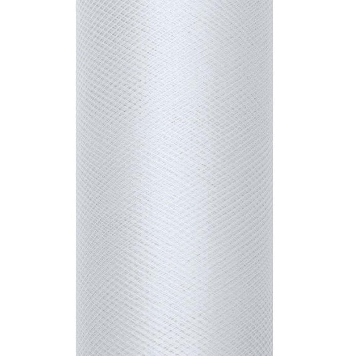 Lichtgrijze Tule Rol 15cm 9m, Hobby en Vrije tijd, Feestartikelen, Nieuw, Verzenden