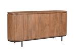 Dressoir ‘Noor’ – Naturel Hout/Zwart | 170 cm, Ophalen, Nieuw