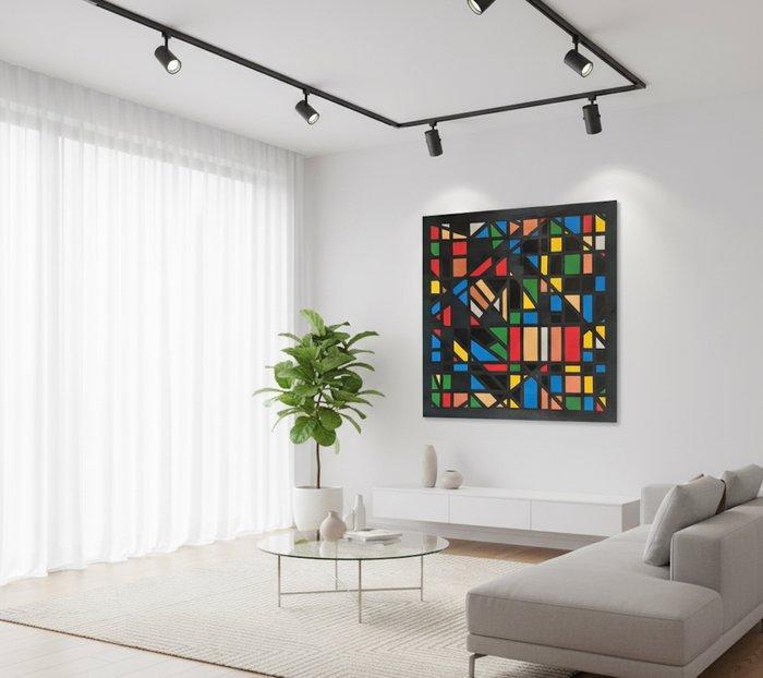 Lauvon - TETRIX - XL, Antiek en Kunst, Kunst | Schilderijen | Modern