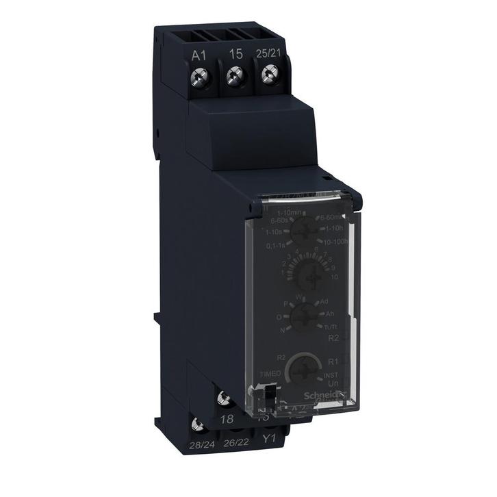 Schneider Electric RE22R2MMW Multifunctionele Timer Relais -, Doe-het-zelf en Verbouw, Elektra en Kabels, Overige typen, Nieuw