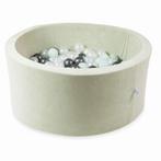 Ballenbak 90x40 velvet soft licht mint met 300 ballen, Ophalen of Verzenden, Nieuw