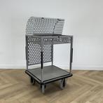 multifunctionele magazijnkar met 2 zwenkwielen, grijs, Ophalen of Verzenden