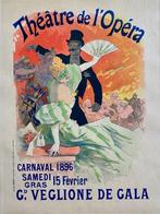 dapres Jules Cheret - Théâtre de l’Opéra Carnaval 1896 -