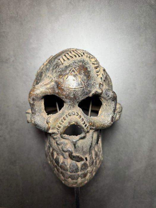 Schedel - Igbo - Nigeria (Zonder minimumprijs), Antiek en Kunst, Kunst | Niet-Westerse kunst