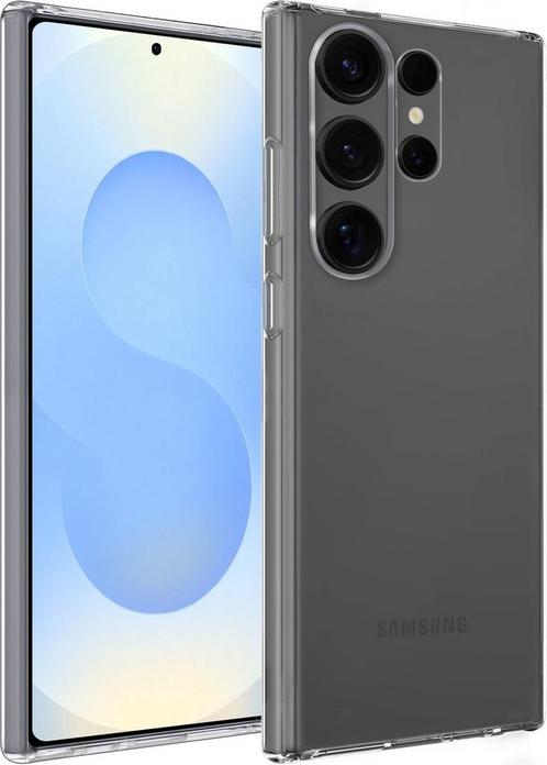 Silicone Hoes - Galaxy S25 Ultra - Transparant (Hoesjes), Telecommunicatie, Mobiele telefoons | Hoesjes en Frontjes | Overige merken