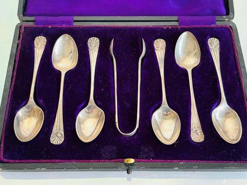 Walker & Hall Sheffield - Bestekset (7) - Zilver -, Antiek en Kunst, Antiek | Goud en Zilver