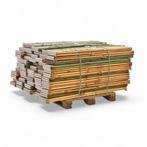 Gebruikte Opzetrand scharnierende constructie stapelbaar 4x, Ophalen of Verzenden