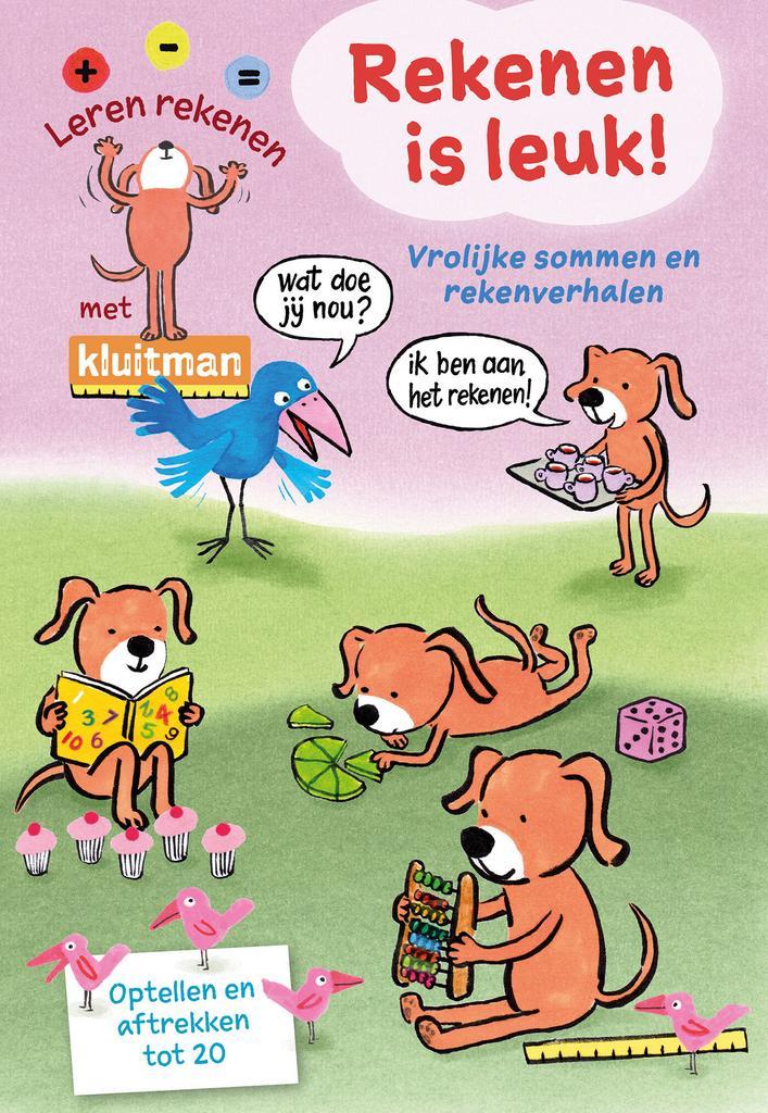 LEREN REKENEN MET KLUITMAN - Rekenen is leuk! (Anne Blokker), Boeken, Kinderboeken | Kleuters, Nieuw, Verzenden