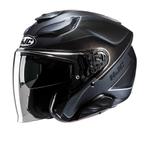 HJC F31 Ludi Donkergrijs Jethelm, Motoren, Nieuw met kaartje, XXL, Heren, Verzenden