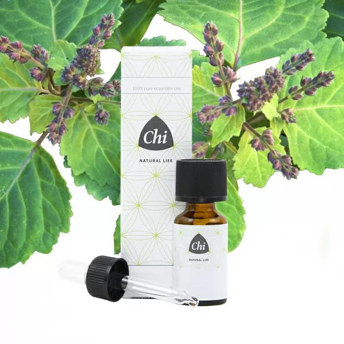 Patchouli etherische olie, Cultivar - 10 ml - Chi Natural, Sport en Fitness, Gezondheidsproducten en Wellness, Ophalen of Verzenden