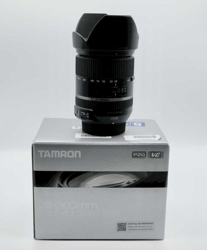 Tamron 28-300mm Di VC PZD voor Nikon Occasion, Audio, Tv en Foto, Fotografie | Lenzen en Objectieven, Zo goed als nieuw, Ophalen of Verzenden