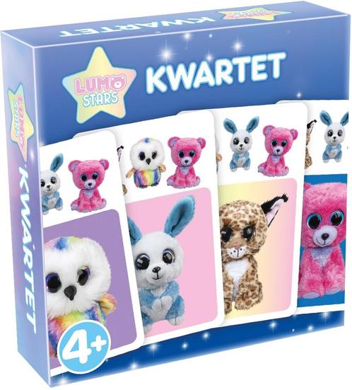 Lumo Kwartet | Tactic - Kaartspellen, Hobby en Vrije tijd, Gezelschapsspellen | Kaartspellen, Nieuw, Verzenden