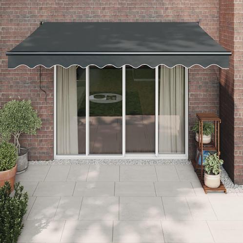 vidaXL Luifel uittrekbaar 3x2,5 m stof en aluminium, Tuin en Terras, Zonneschermen, Nieuw, Verzenden