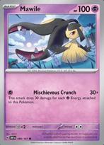Mawile 089/197 reverse holo Obsidian flames, Ophalen of Verzenden, Nieuw, Losse kaart, Foil