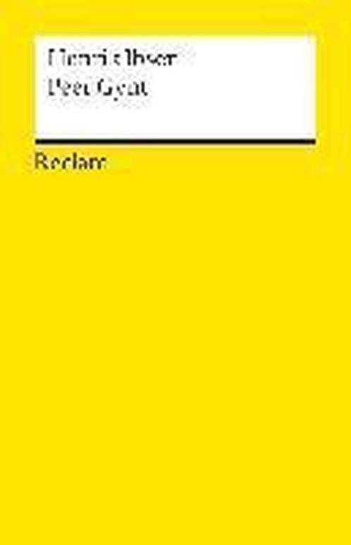 Peer Gynt 9783150023099 Henrik Ibsen, Boeken, Taal | Engels, Gelezen, Verzenden